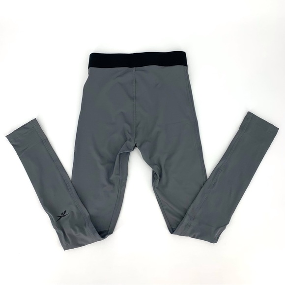 Reebok NWT Mens' Grey Workout Ready Compression Training Tights, Small - Picture 4 of 16